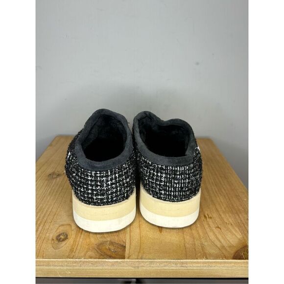 P448 Women's Bubble Shaka Woven Round Moc Toe Slip Ons Black Size 9‎ - Picture 5 of 6